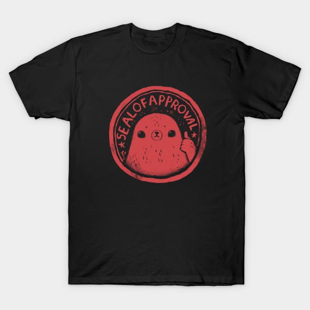 seal of approval T-Shirt by Louisros